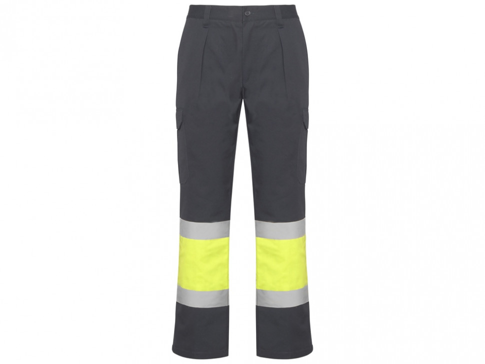 Брюки Soan, свинцовый/неоновый желтый