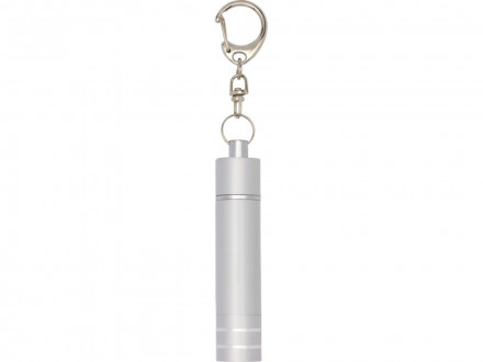 Nunki брелок-фонарик со светодиодными лампами, серебристый
