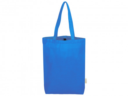 Сумка Fixy из переработанного хлопка с фиксирующей эластичной лентой, синий