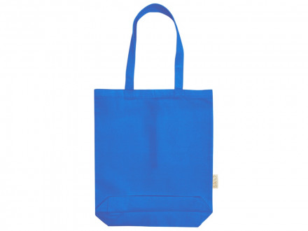 Сумка Fixy из переработанного хлопка с фиксирующей эластичной лентой, синий