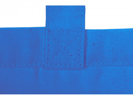 Сумка Fixy из переработанного хлопка с фиксирующей эластичной лентой, синий