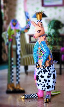 Скульптура «Кенгуру Скиппи»