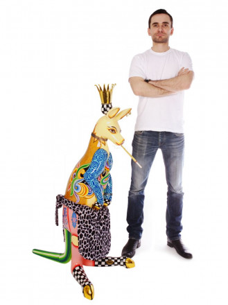 Скульптура «Кенгуру Скиппи»