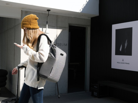 Антикражный рюкзак SnapPack для ноутбука 16, серый