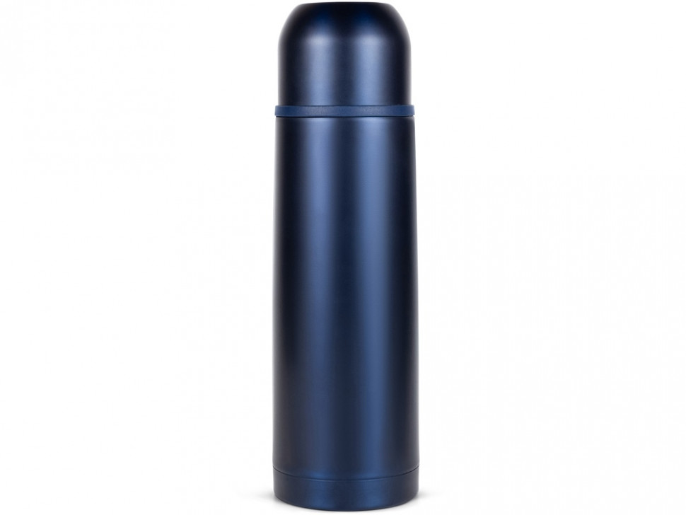 Термос Relaxika 101 (0,75 литра), темно-синий (без лого)