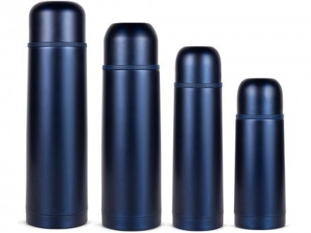 Термос Relaxika 101 (0,75 литра), темно-синий (без лого)