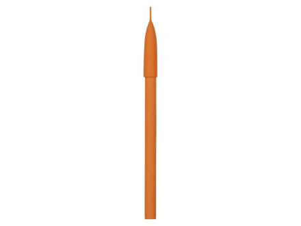 Ручка картонная с колпачком Recycled, оранжевый (Р)