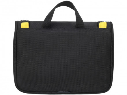 Несессер TORBER, дорожный, чёрный/серый, полиэстер, 27х11х22 см