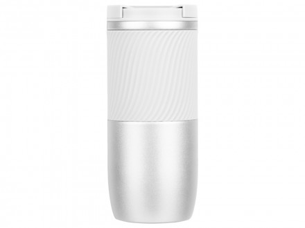 Герметичная вакуумная термокружка Pillar,550 мл, серебристый (Р)