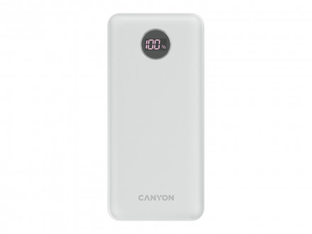 Портативный аккумулятор Canyon PB-2002 (CNE-CPB2002W), белый