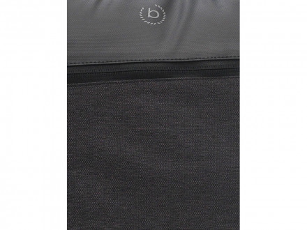 Сумка спортивная BUGATTI Universum 15'', графитовая, полиэстер меланж/тарпаулин, 54х14х33 см, 24 л