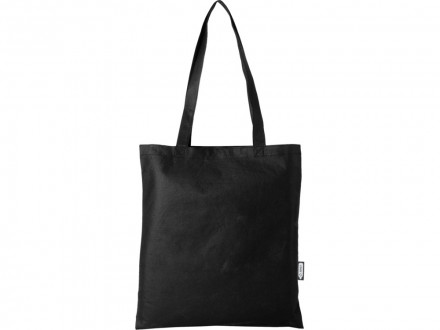 Zeus эко-сумка из нетканого материала, переработанного по стандарту GRS, объемом 6л - Черный