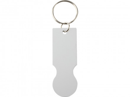 Rhea брелок в виде корзины для покупок, серебряный