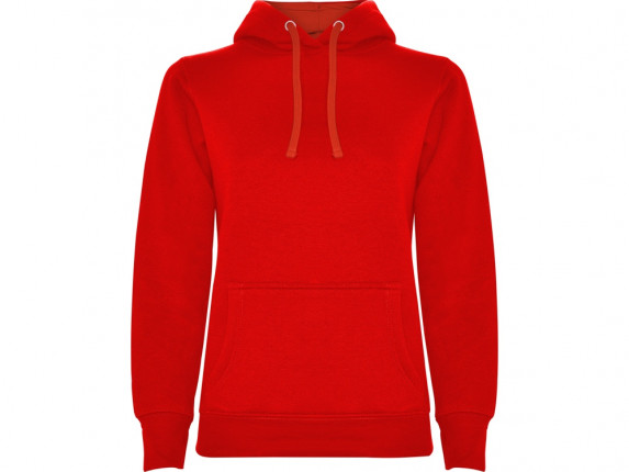 Толстовка с капюшоном Urban женская, красный