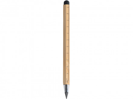 Вечный карандаш Sicily Bamboo из бамбука со стилусом и линейкой