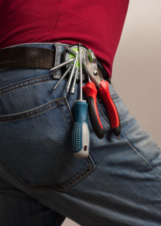 Магнитный держатель для инструментов Idea Fix, черный