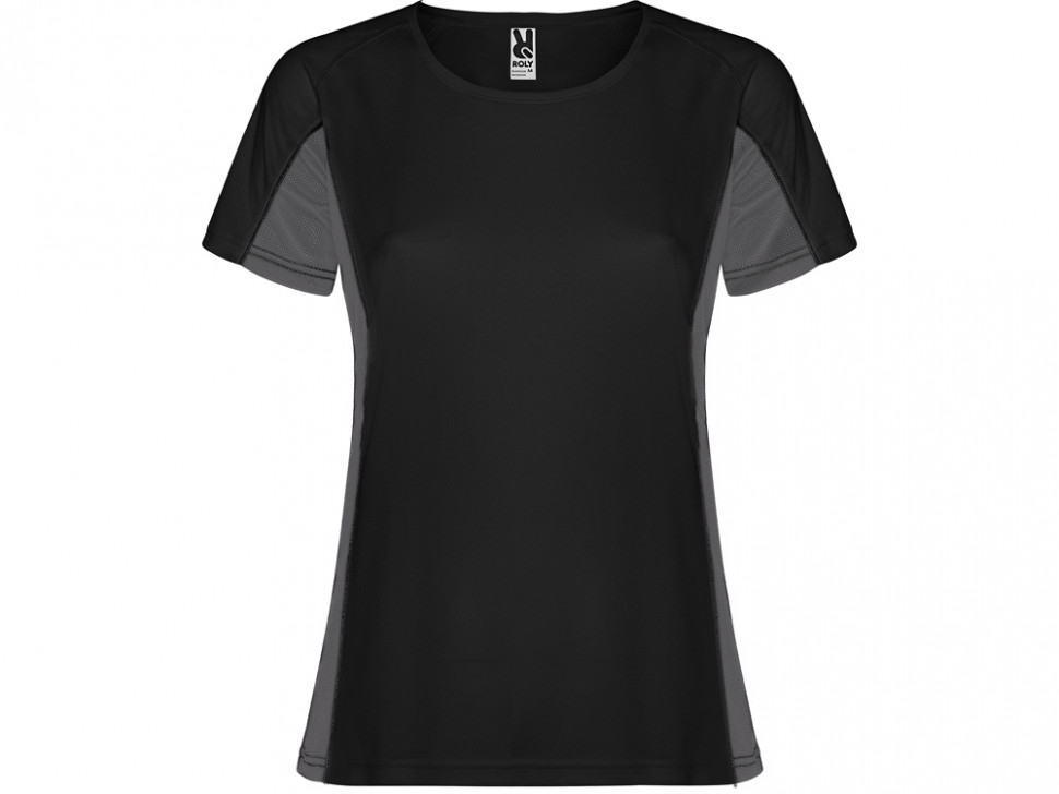 Футболка Shanghai женская, черный/графитовый