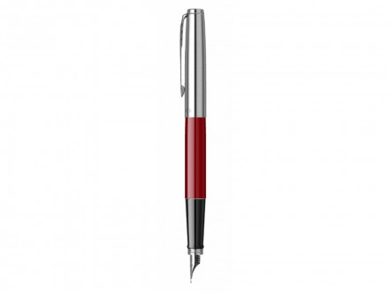 Перьевая ручка Parker Jotter Red CT , перо: F, цвет чернил: black, в подарочной упаковке