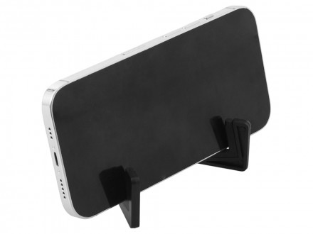 Подставка для телефона складная Zent, черный