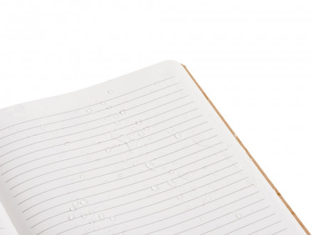 Блокнот из крафта и каменной бумаги А5 Fleekstone, твердая обложка, крафтовый