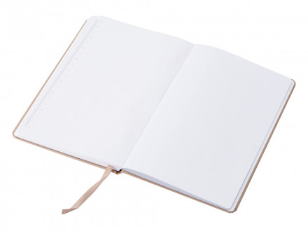 Блокнот из крафта и каменной бумаги А5 Fleekstone, твердая обложка, крафтовый