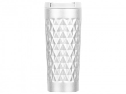 Герметичная вакуумная термокружка Matrix,450 мл, серебристый