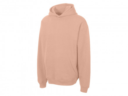 Толстовка с капюшоном оверсайз Berlin унисекс, лосось