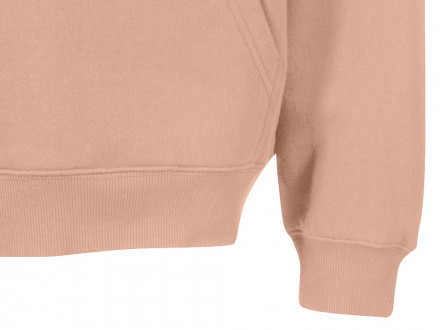 Толстовка с капюшоном оверсайз Berlin унисекс, лосось