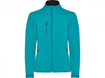 Куртка софтшелл Nebraska женская, аквамариновый