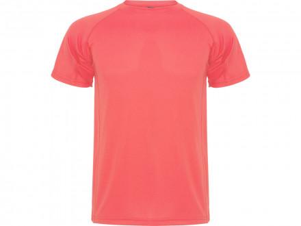 Спортивная футболка Montecarlo мужская, неоновый коралловый