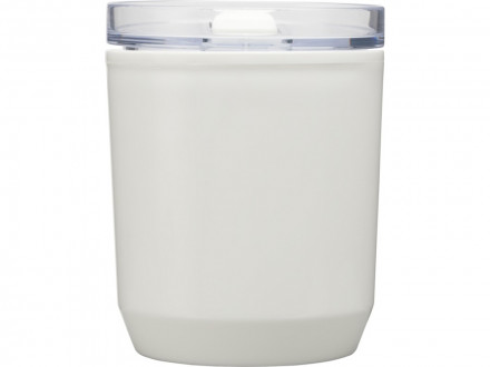 Hudson кружка из переработанного пластика с двойными стенками объемом 180 мл, белый