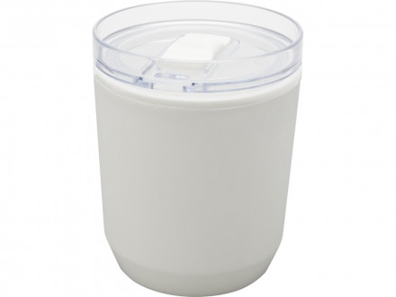 Hudson кружка из переработанного пластика с двойными стенками объемом 180 мл, белый