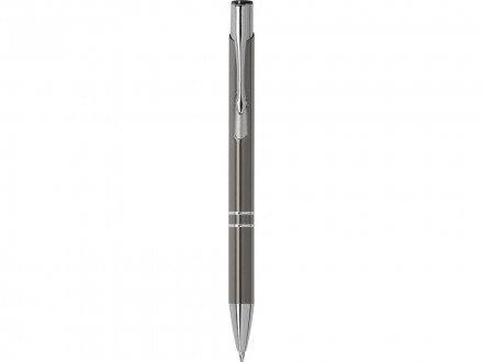 Ручка металлическая шариковая Legend, темно-серый