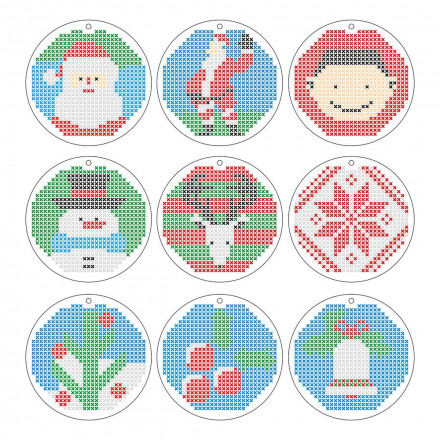 Набор для вышивания «Елочная игрушка»