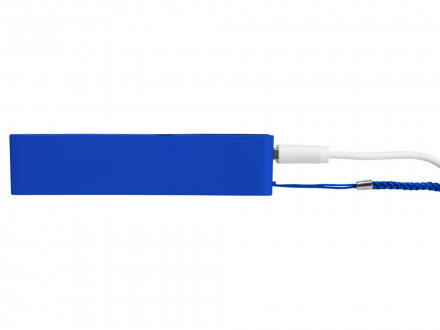 Портативное зарядное устройство Jive, ярко-синий/белый