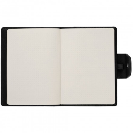 Блокнот Tactic в суперобложке, черный