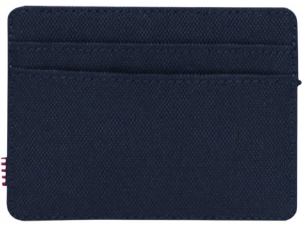 Herschel Charlie держатель для карт с RFID-защитой из переработанного материала - темно - синий navy