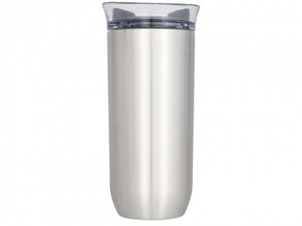 Вакуумный стакан Twist, серебристый