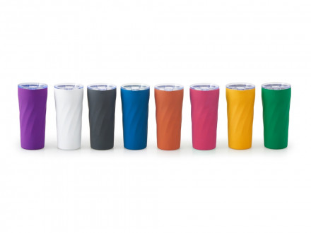 Подарочный набор FAMILY с термосом и термокружкой, серый