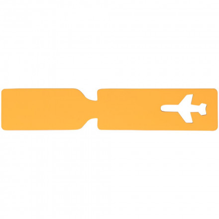 Багажная бирка Salamander, оранжевая