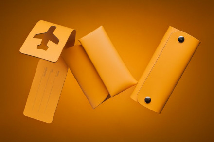 Багажная бирка Salamander, оранжевая