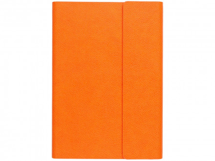 Ежедневник недатированный с магнитным клапаном А5 Venezia, оранжевый