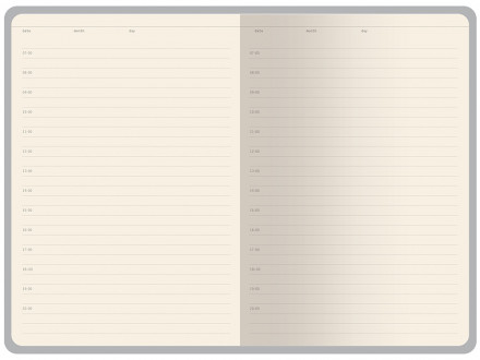 Ежедневник недатированный с магнитным клапаном А5 Venezia, оранжевый