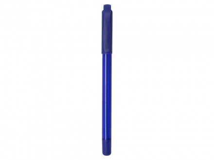 Ручка шариковая пластиковая Delta из переработанных контейнеров, синяя