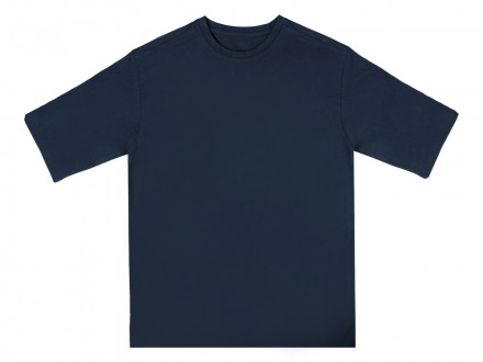 Футболка Berlin к/р оверсайз, 100% хлопок, 180гр, темно-синий