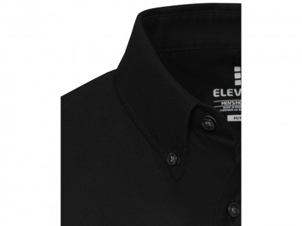 Sphene мужская рубашка оксфорд - сплошной черный