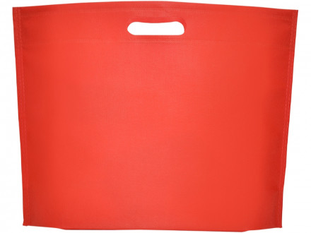Сумка с донной вставкой OCEAN из нетканого материала, красный