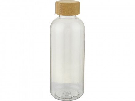 Ziggs спортивная бутылка из переработанного пластика объемом 650 мл, прозрачный