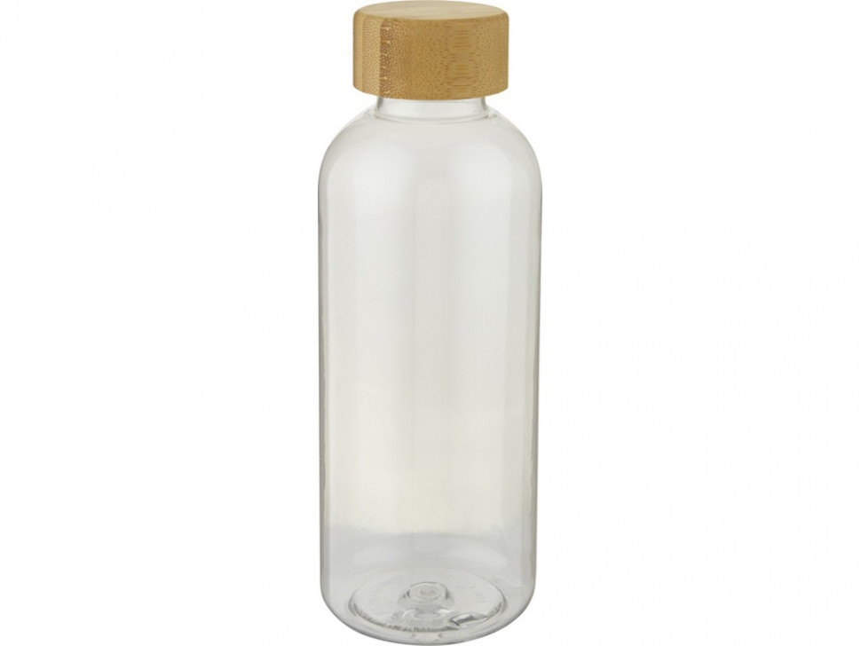 Ziggs спортивная бутылка из переработанного пластика объемом 650 мл, прозрачный