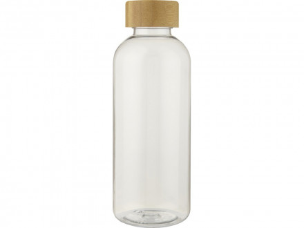 Ziggs спортивная бутылка из переработанного пластика объемом 650 мл, прозрачный